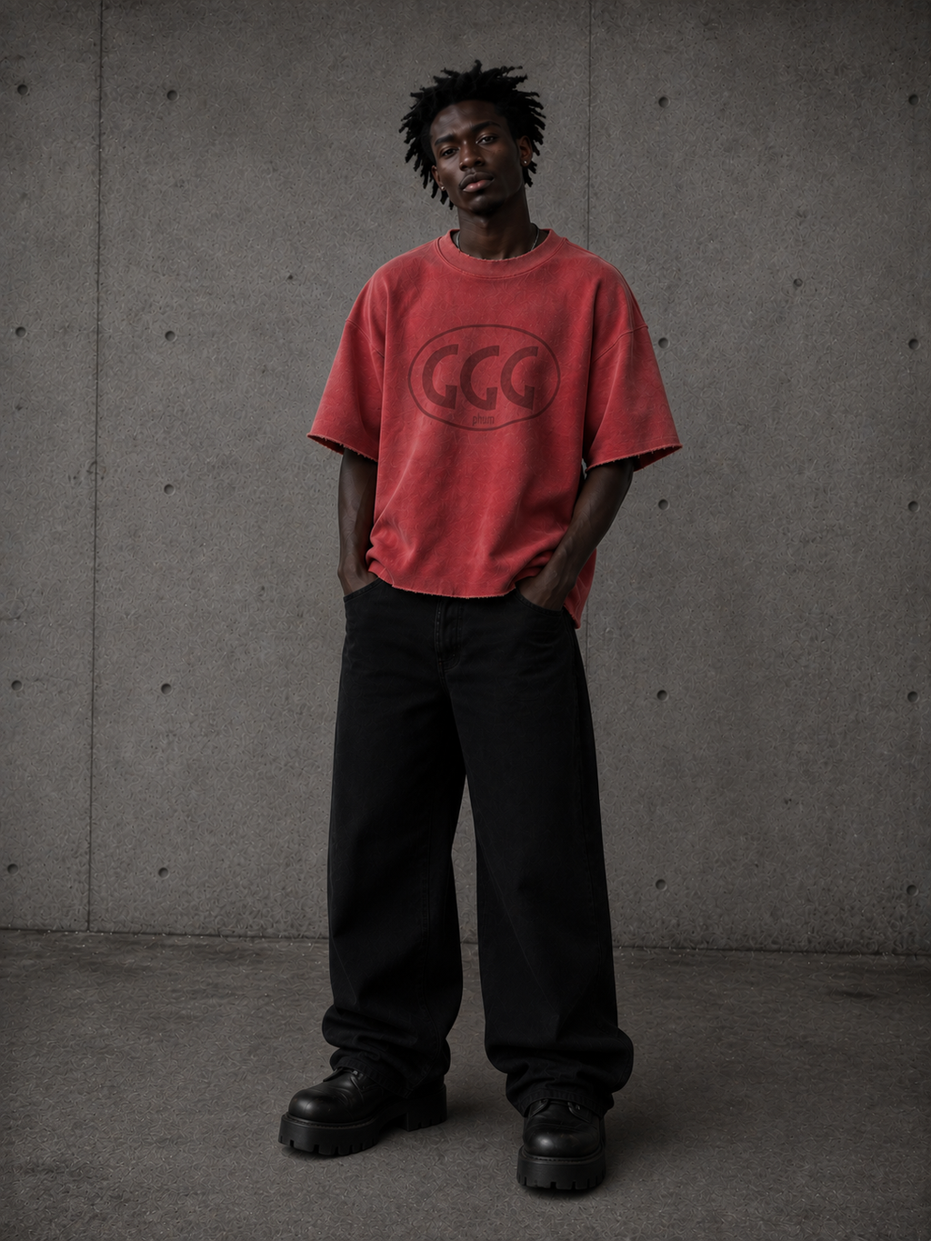 Crop Heavy Fleece T