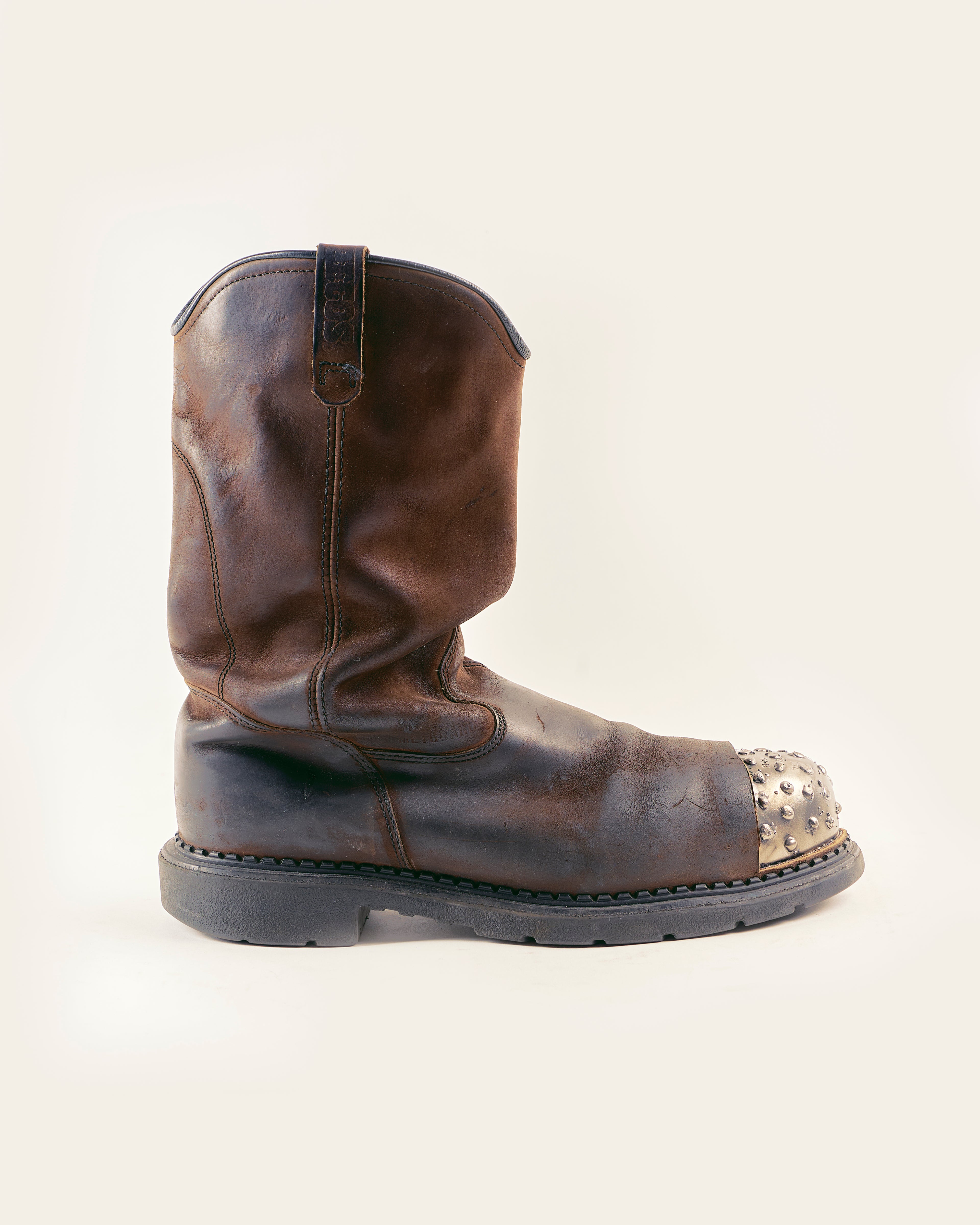 Studded Steal Toe Boot