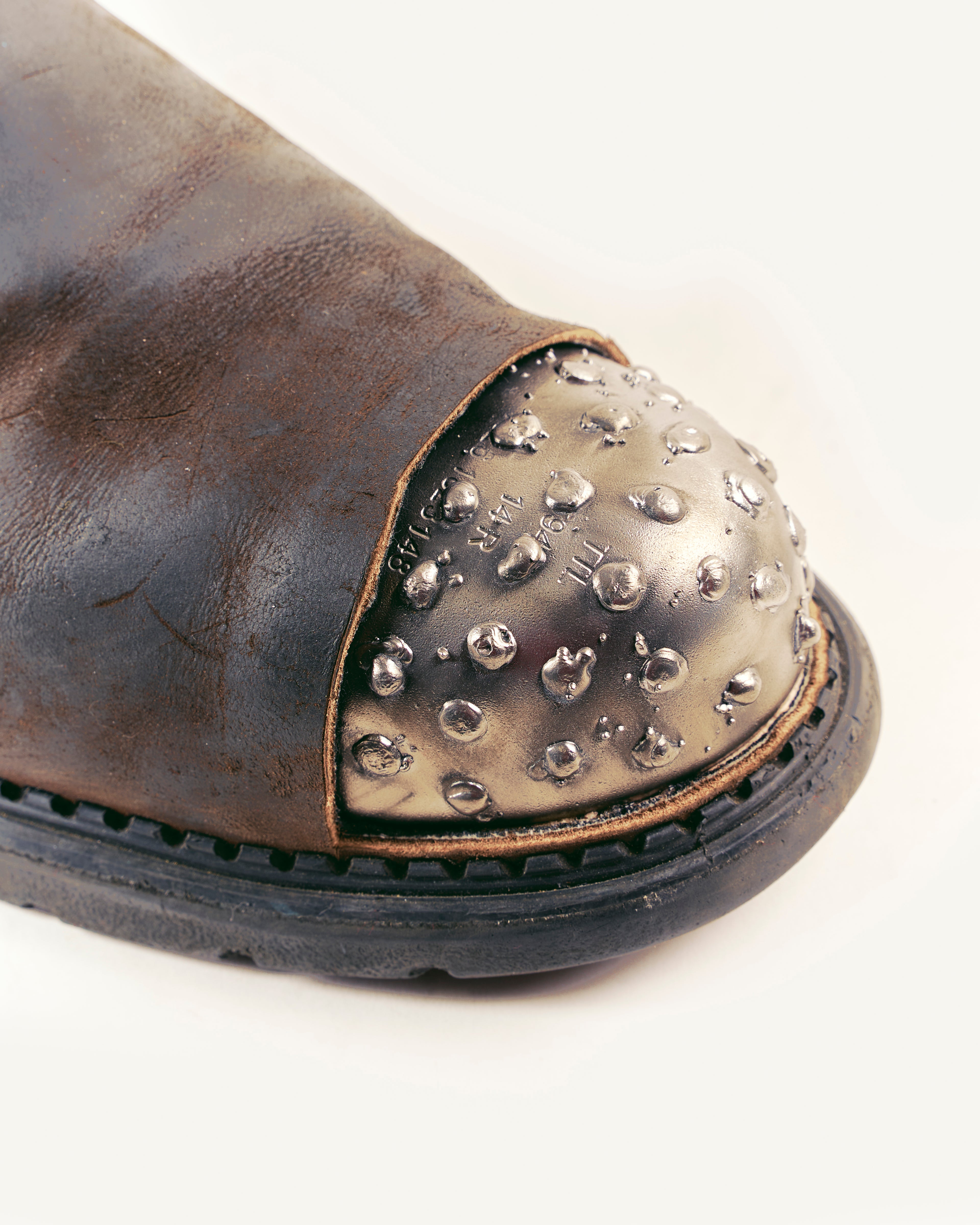 Studded Steal Toe Boot