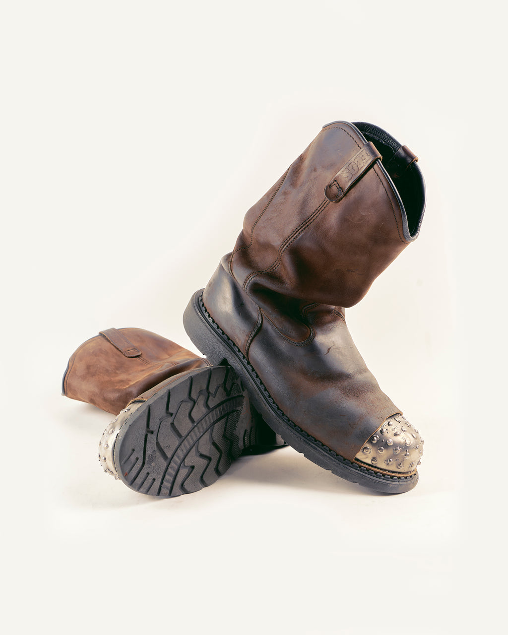 Studded Steal Toe Boot