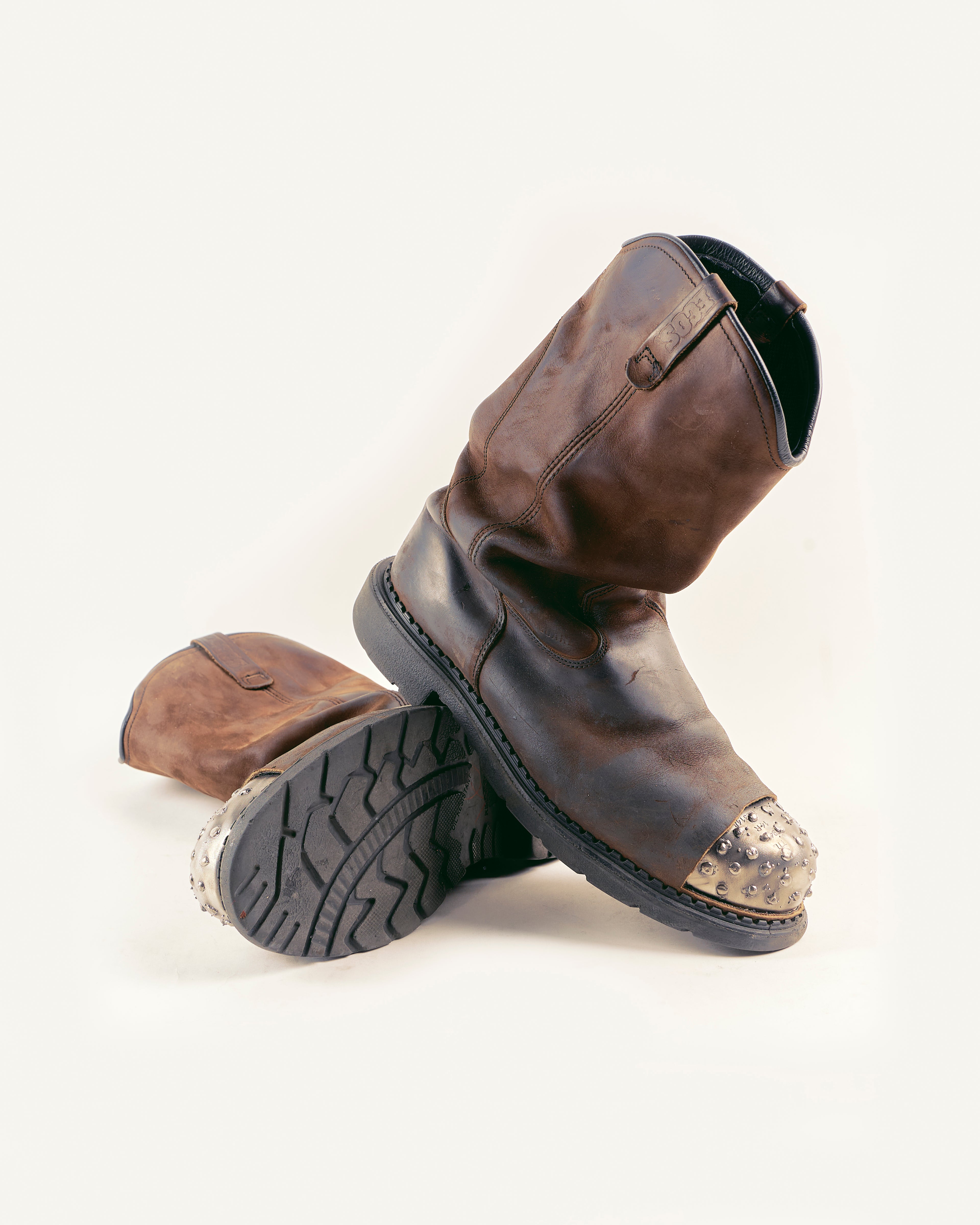 Studded Steal Toe Boot