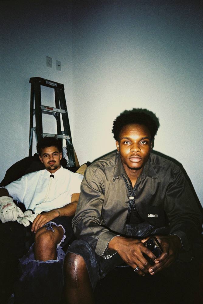 Backstage at Dinner and a Show, shot on 35mm