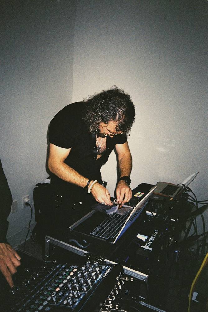 Backstage at Dinner and a Show, shot on 35mm