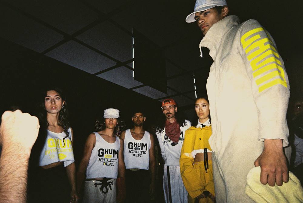 Backstage at Dinner and a Show, shot on 35mm